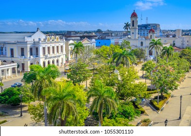 Aerial View Of The City Of Santiago, Cuba