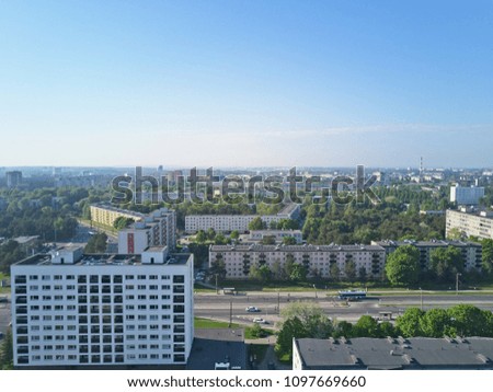 Similar – Skyline Berlin, Panorama with Zoo