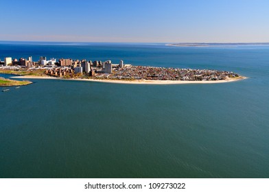 Aerial View Of Coney Island, New York