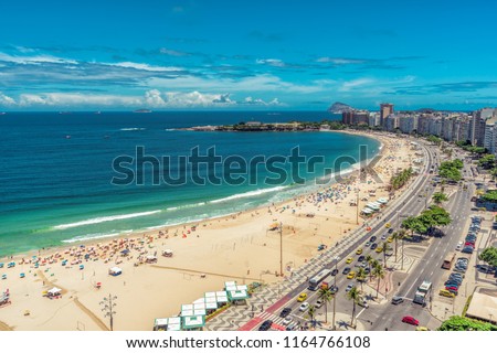 Similar – Image, Stock Photo Copacabana