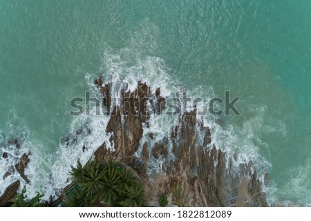 Similar – Blaues Glück Madeira Küste