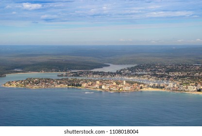 Aerial View Of Cronulla Beach And Sutherland Shire Area Of Sydney