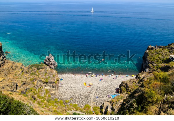 Aerial View Crystal Clear Sea Water Stock Image Download Now