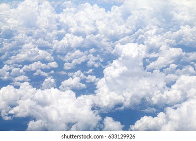 Aerial View Cumulus Cloud Background Stock Photo 633129926 | Shutterstock