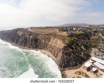 Aerial View Of Dana Point, California.