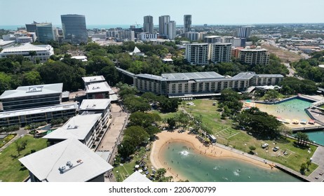 An Aerial View Of Darwin, Northern Territory, Australia In Daylight