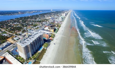 Aerial View Daytona Beach Stock Photo 386439844 | Shutterstock