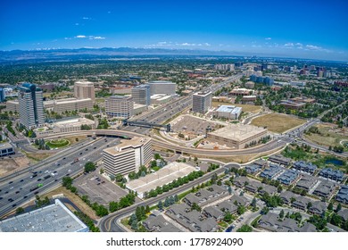 Aerial View of Denver Suburb of Aurora, Colorado - Shutterstock ID 1778924090