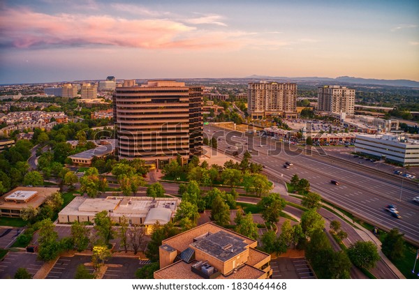 Aerial View Denver Tech Center Dtc Stock Photo (Edit Now) 1830464468