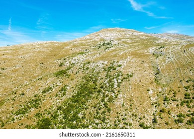 Aerial View Of The Dinara Mountain In Croatia