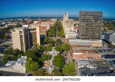 Aerial View Of Downtown Augusta, Georgia