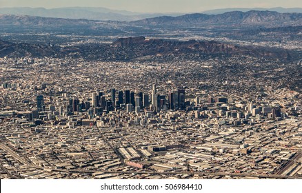 Aerial View, Downtown Los Angeles