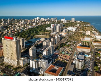 Aerial View Of Downtown Of Maputo, Capital City Of Mozambique, Africa