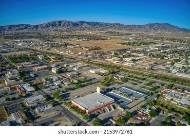 Aerial View of Downtown Palmdale, California