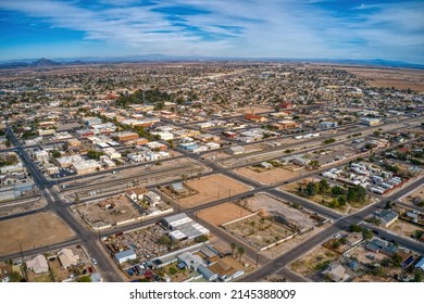 Aerial View Downtown Phoenix Suburb Casa Stock Photo 2145388009 ...