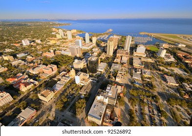 Aerial View Of Downtown St. Petersburg, Florida