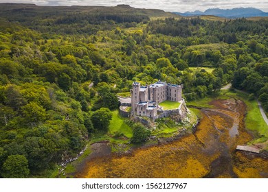 Aerial View of Dunvegan Castle - Powered by Shutterstock