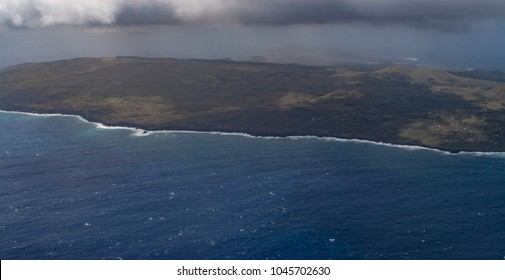 Aerial View To Easter Island, Chile