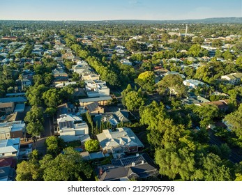 Aerial View Of Eastern Suburbs In Adelaide