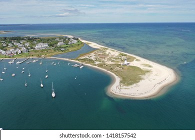 Aerial View Of Edgartown Martha's Vineyard