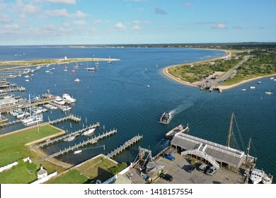 Aerial View Of Edgartown Martha's Vineyard