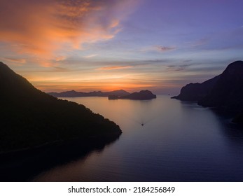 Aerial View Of El Nido, Palawan, Philippines