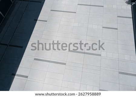 Aerial View Of Empty Road 