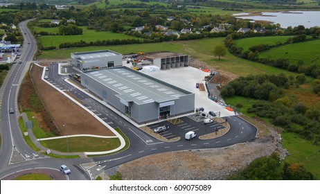 Aerial View Of Ennis Industrial Estate, Co. Clare, Ireland