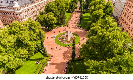 Aerial View Of The Esplanade Park