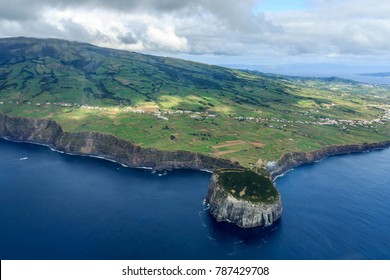 Aerial View Of Faial Island