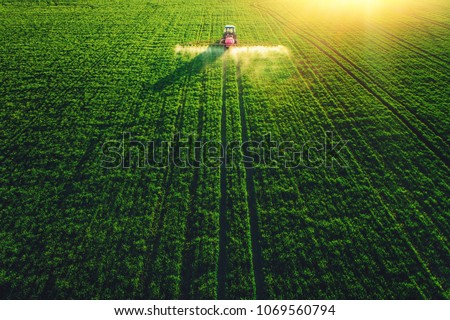 Similar – Image, Stock Photo From above of cropped faceless businesswoman writing on notepad at computer desk in office