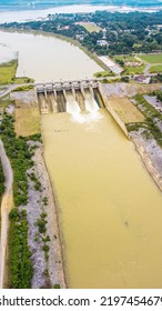 An Aerial View Of  Floodgate .