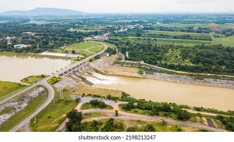 An Aerial View Of  Floodgate .