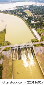 An Aerial View Of  Floodgate .