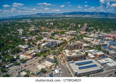 Aerial View of Fort Collins, Colorado during Summer - Shutterstock ID 1778924819