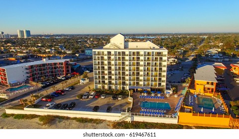 Aerial View Of Fort Walton Beach, Florida.