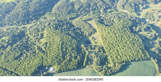 Aerial View Of Galena Il