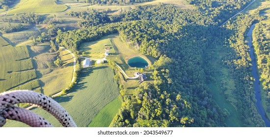 Aerial View Of Galena Il