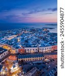 aerial view of Gallipoli, Lecce,Puglia,Italy