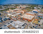 Aerial View of Garland, Texas in the DFW Suburb