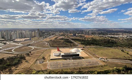 Aerial view of Goiania skyline. Goiania, Goias, Brazil  - Shutterstock ID 1792761832