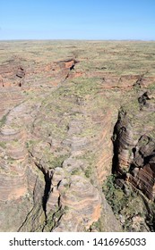 Aerial View Of A Gorge In The Bungle Bungles Western Australia