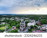 Aerial view of Goshen, New York