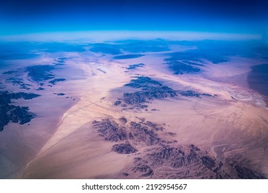 Aerial View Of Granite Mountain And Iron Mountain