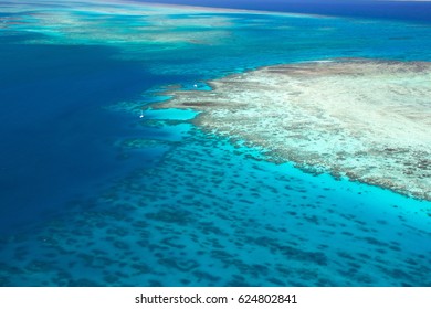 Aerial View Great Barrier Reef Stock Photo 624802841 | Shutterstock