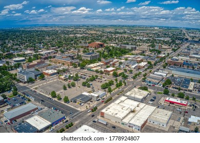 Aerial View Of Greeley Colorado During Summer