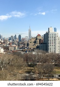 Aerial View Of Greenwich Village And Washington Square Park In New York City