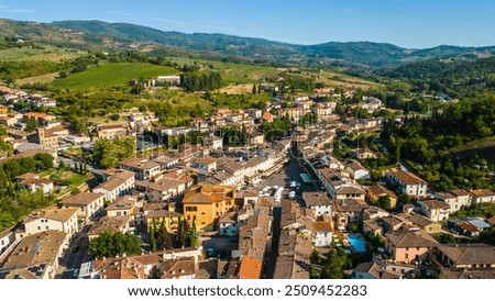 Similar – Image, Stock Photo Rural landscape of Chianti, Tuscany, Italy