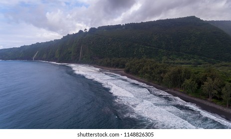 Aerial View Of The Hamakua Coast 