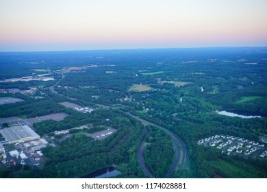 Aerial View Of Hartford, Connecticut